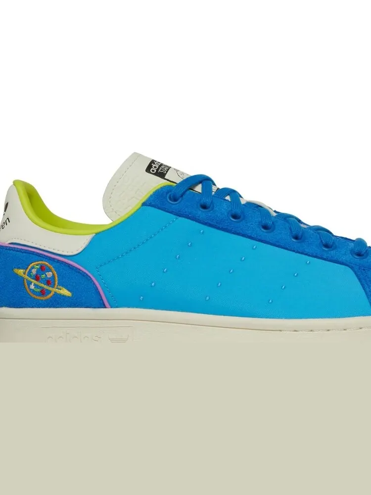 Кроссовки Adidas Toy Story x Stan Smith 'Rex & Aliens' Unisex — изображение 2 из 8, синий