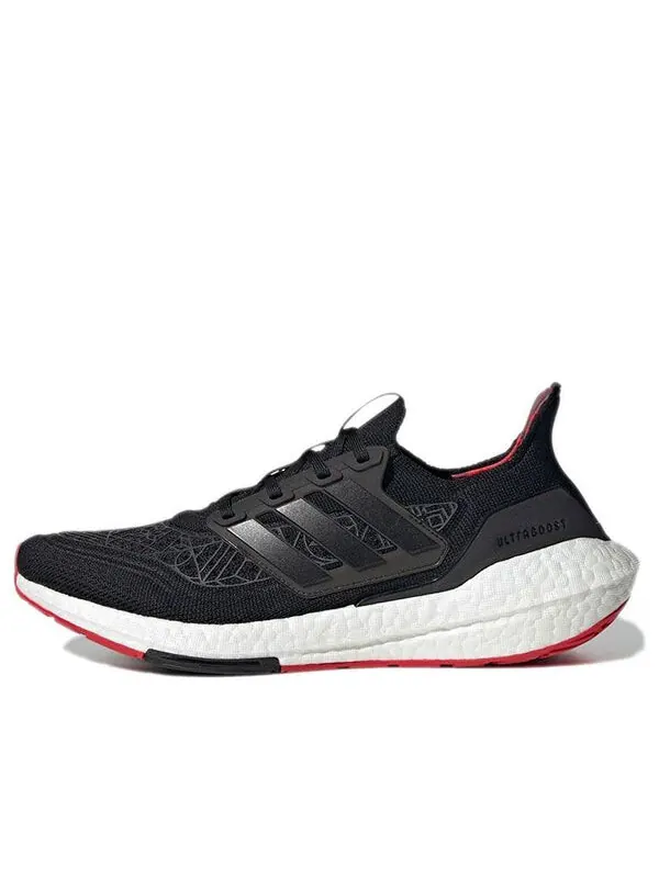 Кроссовки ультрабуст 21 Adidas — изображение 1 из 4, черный/красный