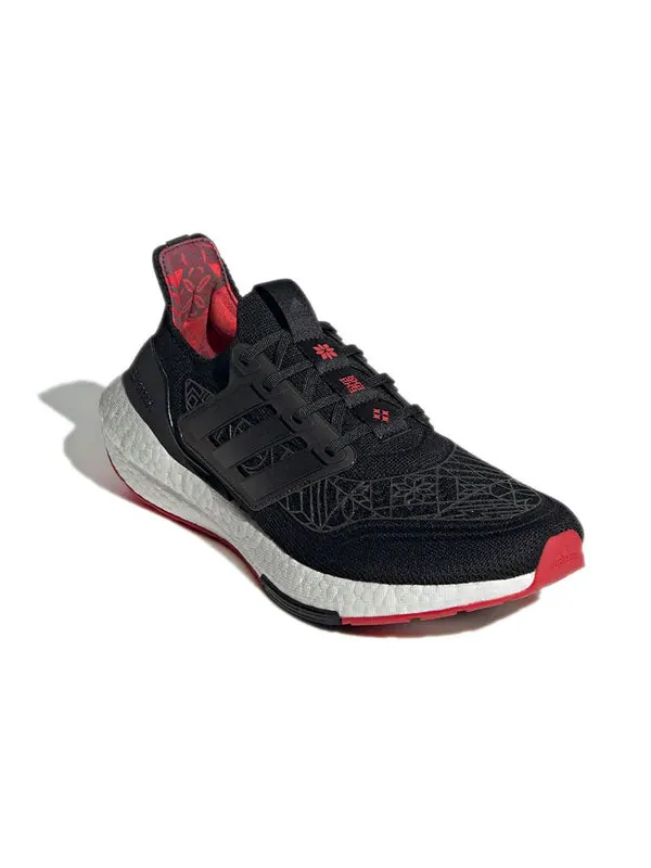 Кроссовки ультрабуст 21 Adidas — изображение 3 из 4, черный/красный