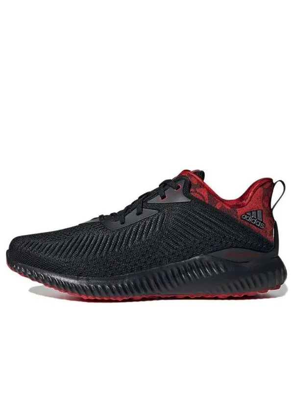 Кроссовки alphabounce ek Adidas — изображение 1 из 4, черный/красный