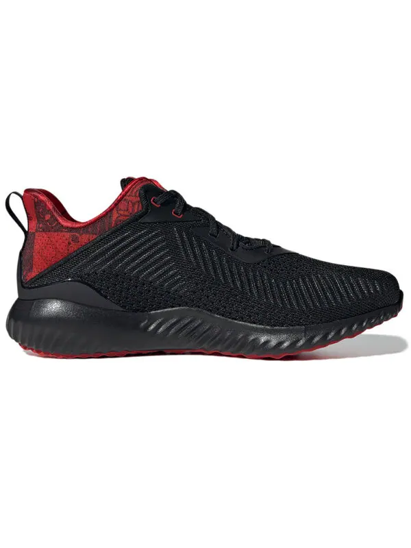 Кроссовки alphabounce ek Adidas — изображение 2 из 4, черный/красный