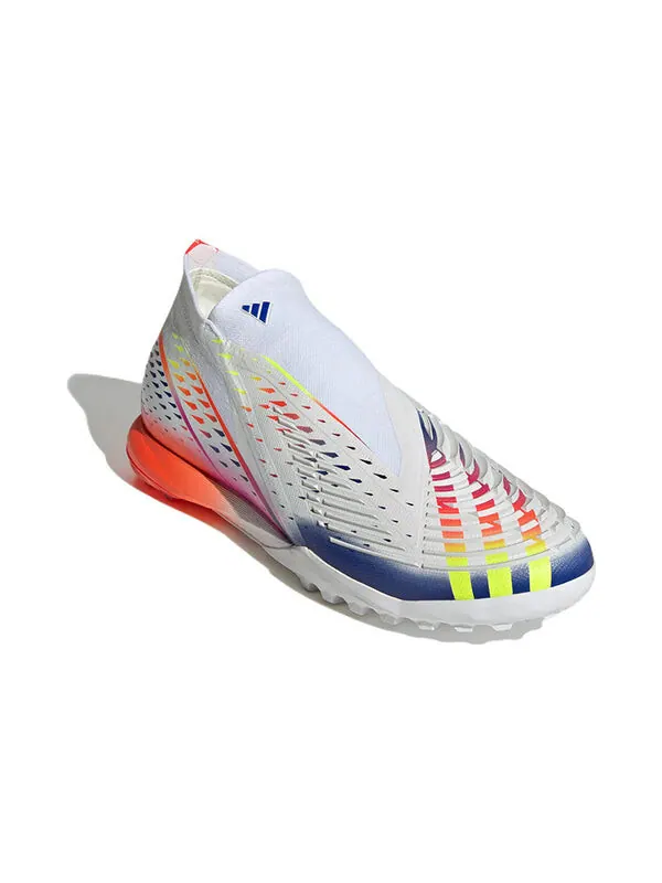 Кроссовки Predator Edge.1 tf Adidas — изображение 3 из 4, белый/желтый/синий