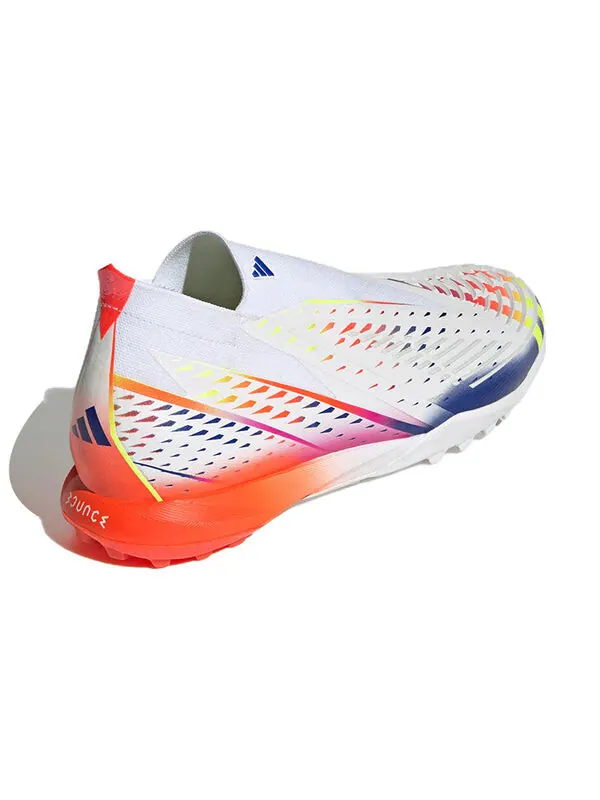 Кроссовки Predator Edge.1 tf Adidas — изображение 4 из 4, белый/желтый/синий