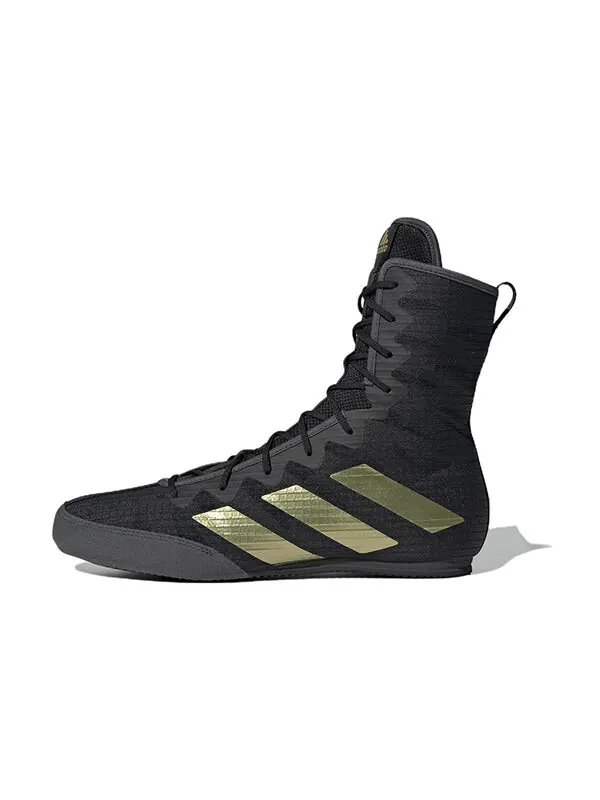 Кроссовки коробка свинья 4 Adidas — изображение 2 из 4, черный/золотистый