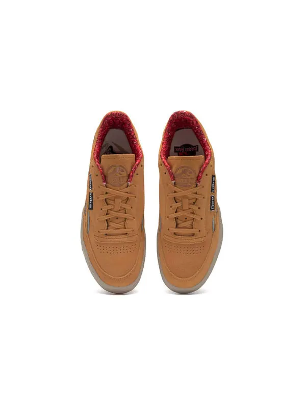 Кроссовки jurassic park x club c 'dr. alan grant' Reebok — изображение 4 из 4, желтый