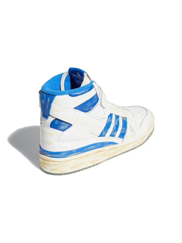 Кроссовки форум 84 высокие Adidas — изображение 4 из 4, белый/синий
