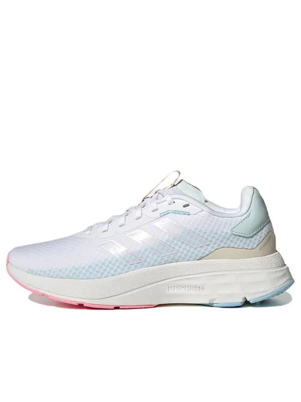 Кроссовки speedmotion 'white beam pink' Adidas — изображение 1 из 4, белый/синий