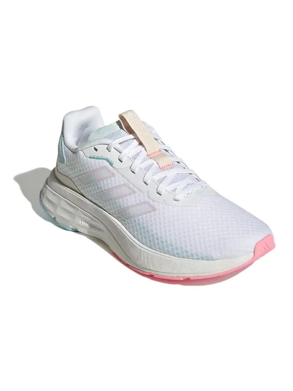 Кроссовки speedmotion 'white beam pink' Adidas — изображение 3 из 4, белый/синий