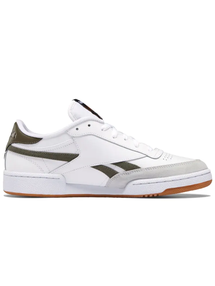 Кеды Reebok Club C Revenge 'White Army Green' — изображение 2 из 6, зеленый