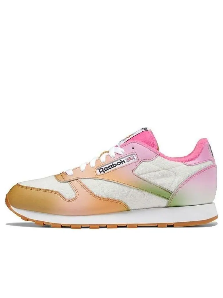 Спортивные кроссовки Reebok Daniel Moon x Classic Leather 'Atomic Pink Radiant Ochre' — изображение 1 из 6, оранжевый
