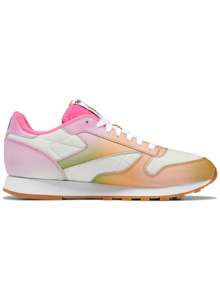 Спортивные кроссовки Reebok Daniel Moon x Classic Leather 'Atomic Pink Radiant Ochre' — изображение 2 из 6, оранжевый