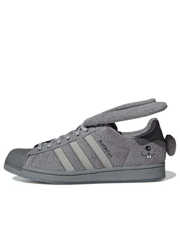 Кроссовки тающая грусть x суперзвезда Adidas — изображение 1 из 4, темно-серый серый