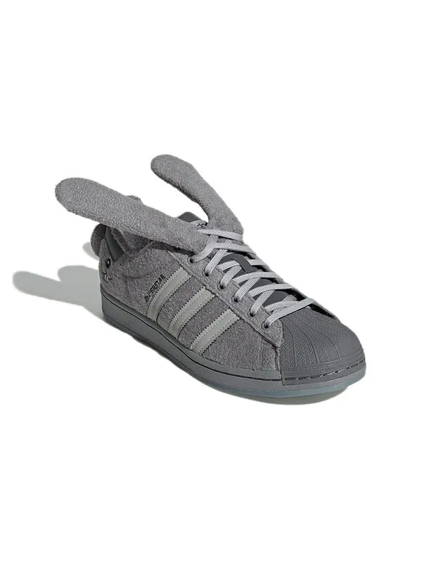 Кроссовки тающая грусть x суперзвезда Adidas — изображение 3 из 4, темно-серый серый
