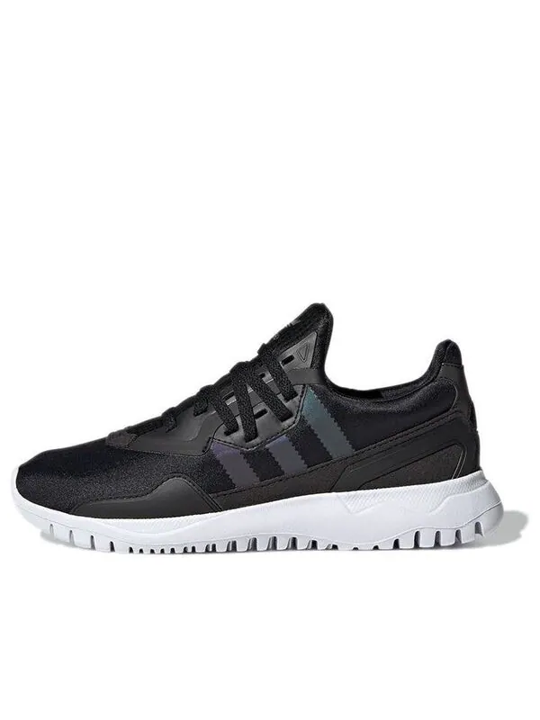 Кроссовки adidas Originals Flex J 'Black White' — изображение 1 из 4, черный