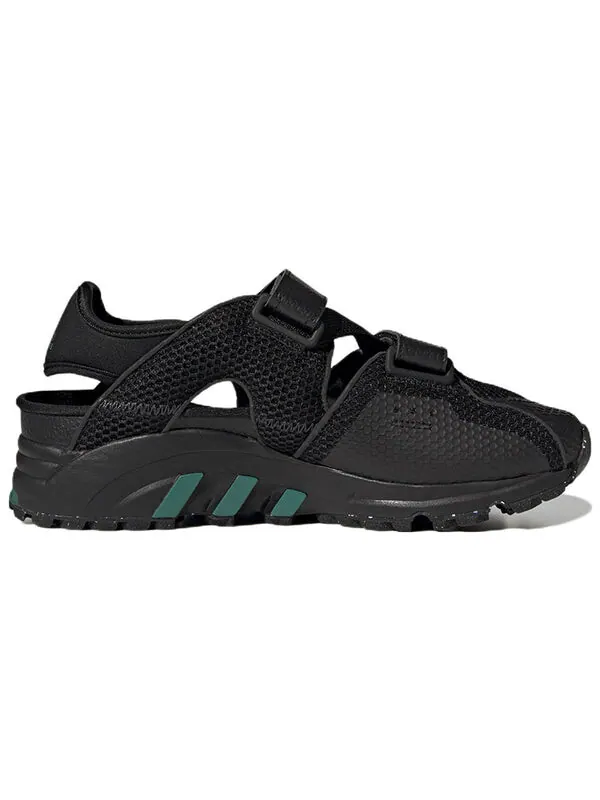 Сандалии eqt93 сандалии Adidas — изображение 2 из 4, черный/зеленый
