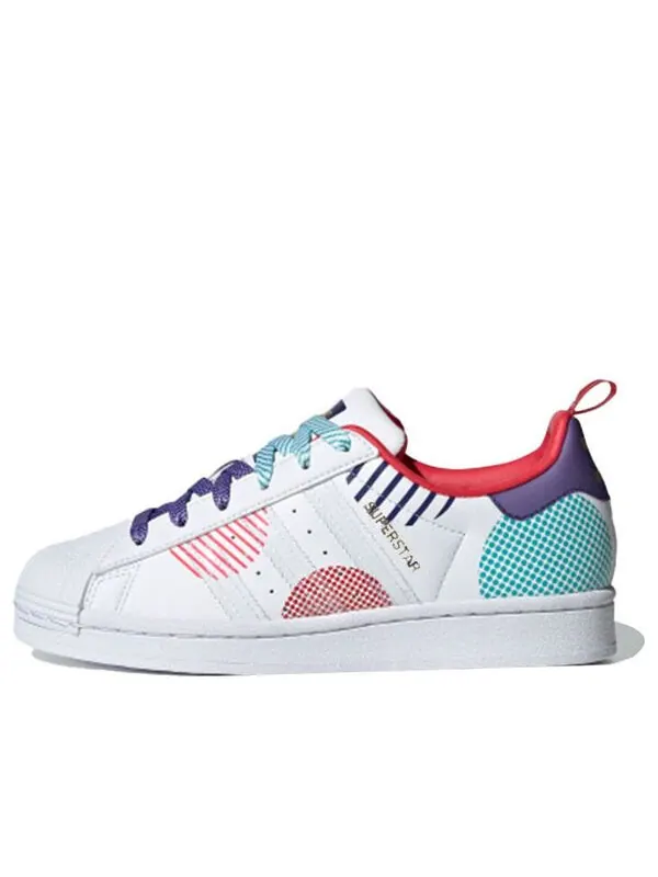 Кроссовки суперзвезда j Adidas — изображение 1 из 4, белый
