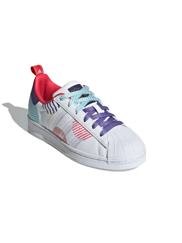 Кроссовки суперзвезда j Adidas — изображение 3 из 4, белый
