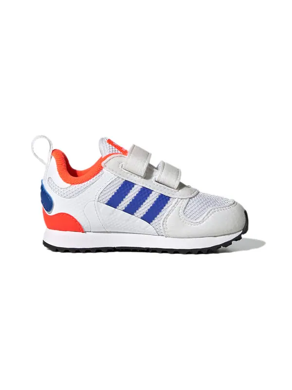 Кроссовки оригинал zx 700 hd Adidas — изображение 2 из 4, белый/синий/красный