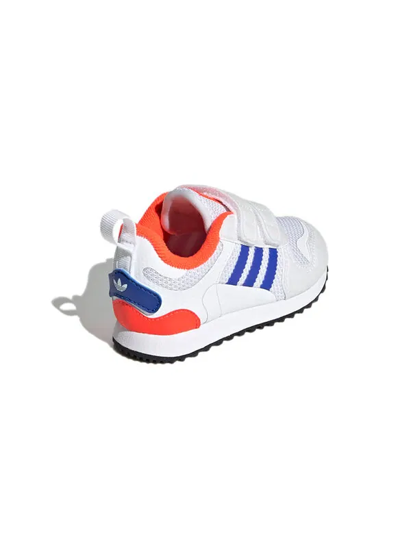 Кроссовки оригинал zx 700 hd Adidas — изображение 4 из 4, белый/синий/красный