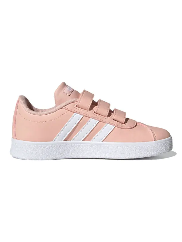 Кроссовки vl court 2.0 обувь Adidas — изображение 2 из 4, розовый/белый