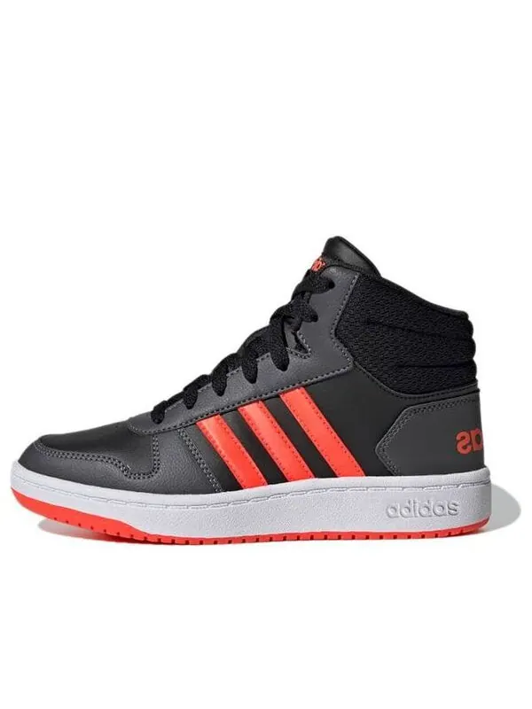 Кроссовки neo hoops 2.0 средние Adidas — изображение 1 из 4, черный/красный