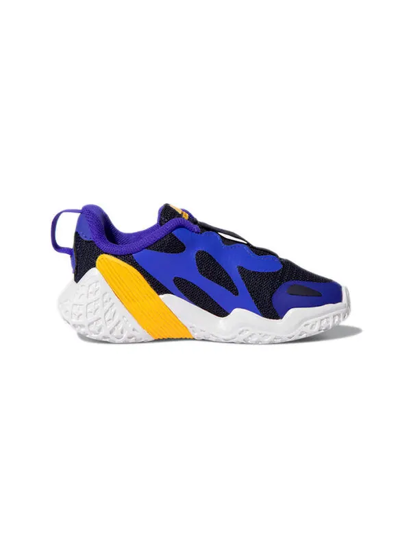 Кроссовки 4uture runner ac Adidas — изображение 2 из 4, синий/оранжевый/белый
