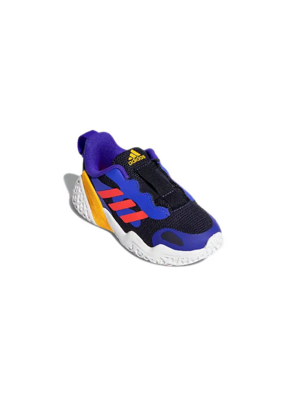 Кроссовки 4uture runner ac Adidas — изображение 3 из 4, синий/оранжевый/белый