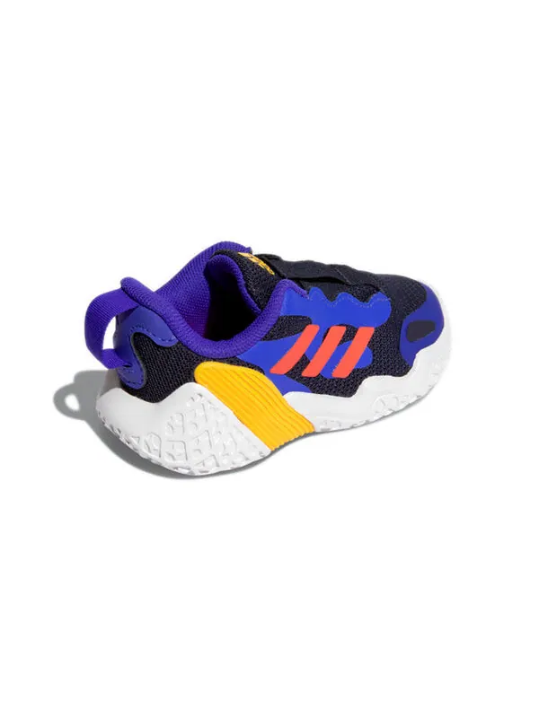 Кроссовки 4uture runner ac Adidas — изображение 4 из 4, синий/оранжевый/белый