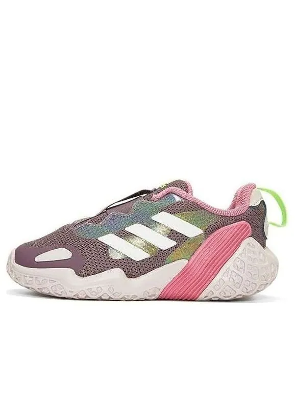 Кроссовки 4uture rnr ac i кроссовки для бега розовые Adidas — изображение 1 из 4, фиолетовый/розовый/белый