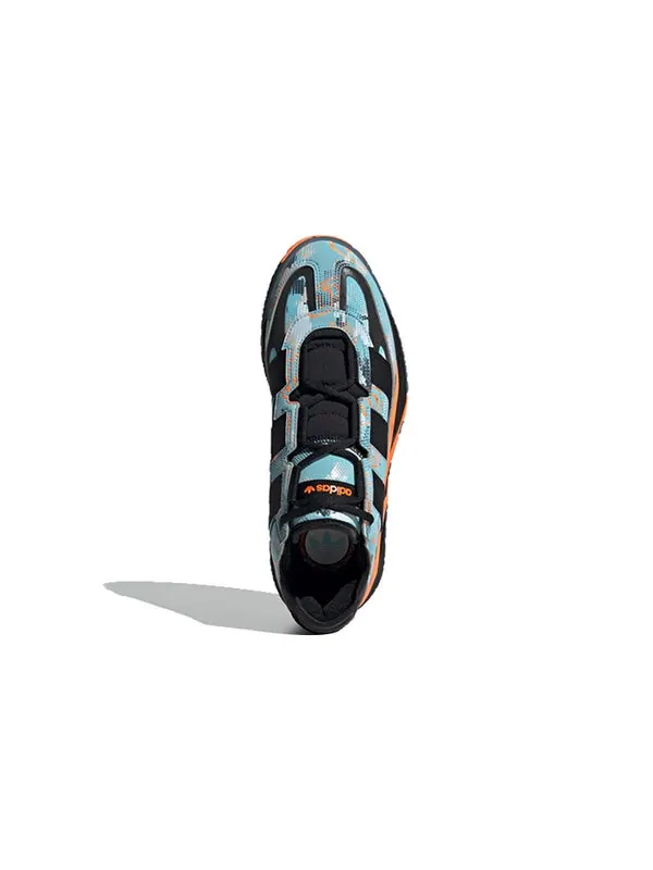 Кроссовки найтбол Adidas — изображение 4 из 4, черный/синий/оранжевый