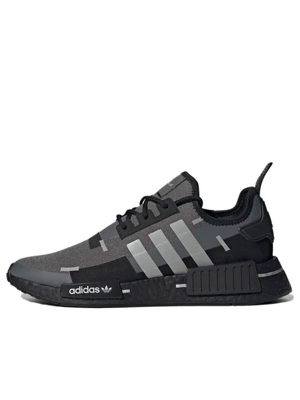 Кроссовки nmd_r1 Adidas — изображение 1 из 4, черный/серый