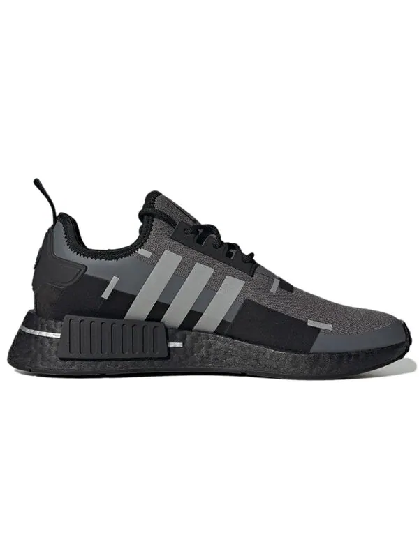 Кроссовки nmd_r1 Adidas — изображение 2 из 4, черный/серый