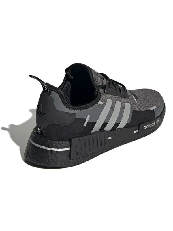 Кроссовки nmd_r1 Adidas — изображение 4 из 4, черный/серый