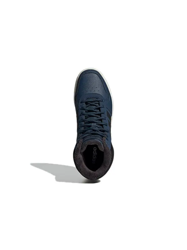 Кроссовки hoops 2.0 средние Adidas — изображение 4 из 4, темно-синий/черный