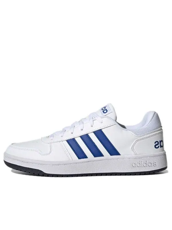Кроссовки hoops 2.0 обувь Adidas — изображение 1 из 4, белый/синий