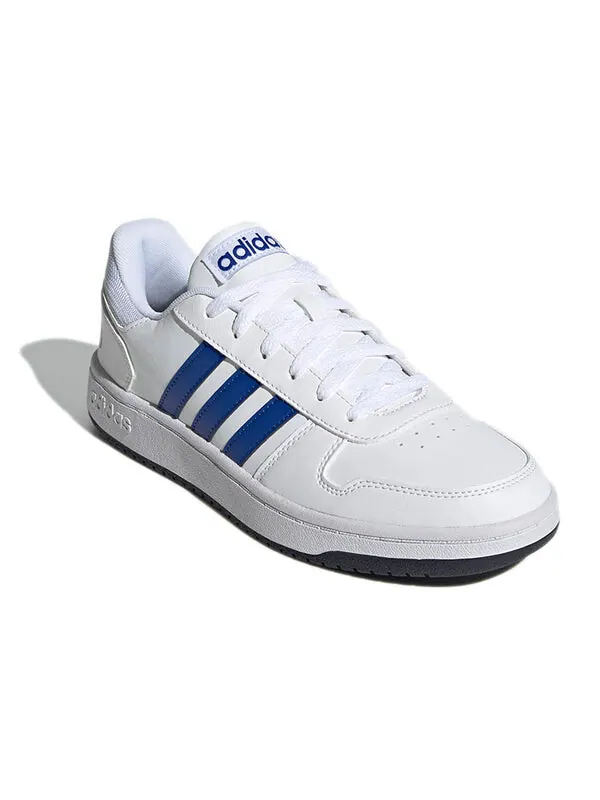Кроссовки hoops 2.0 обувь Adidas — изображение 3 из 4, белый/синий
