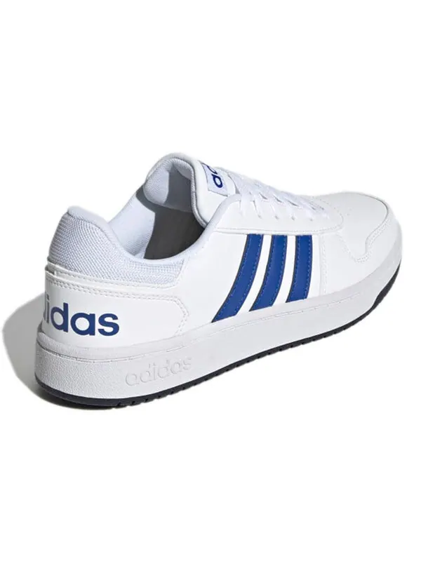 Кроссовки hoops 2.0 обувь Adidas — изображение 4 из 4, белый/синий