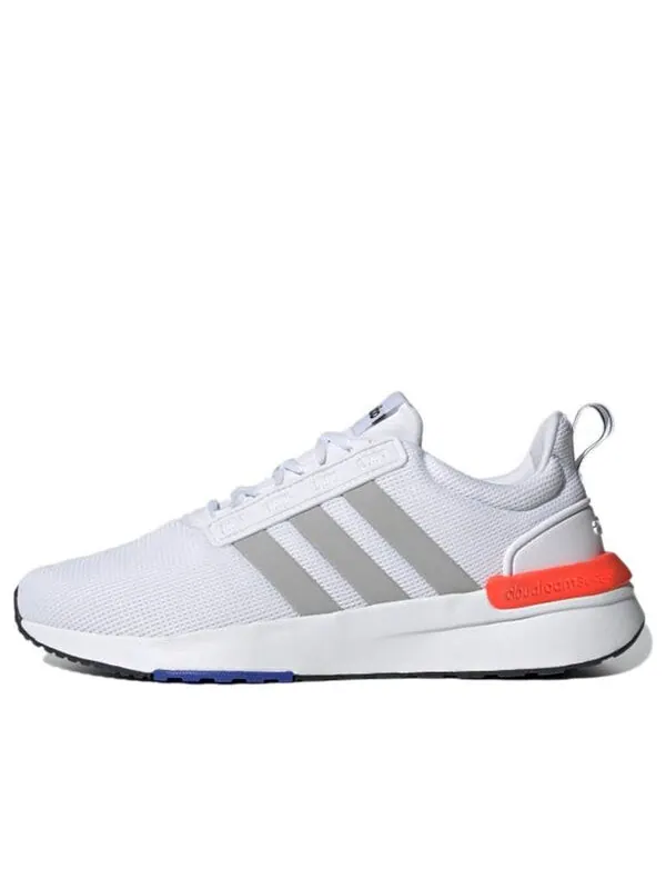 Кроссовки racer tr21 'white solar red' Adidas — изображение 1 из 4, белый/серый