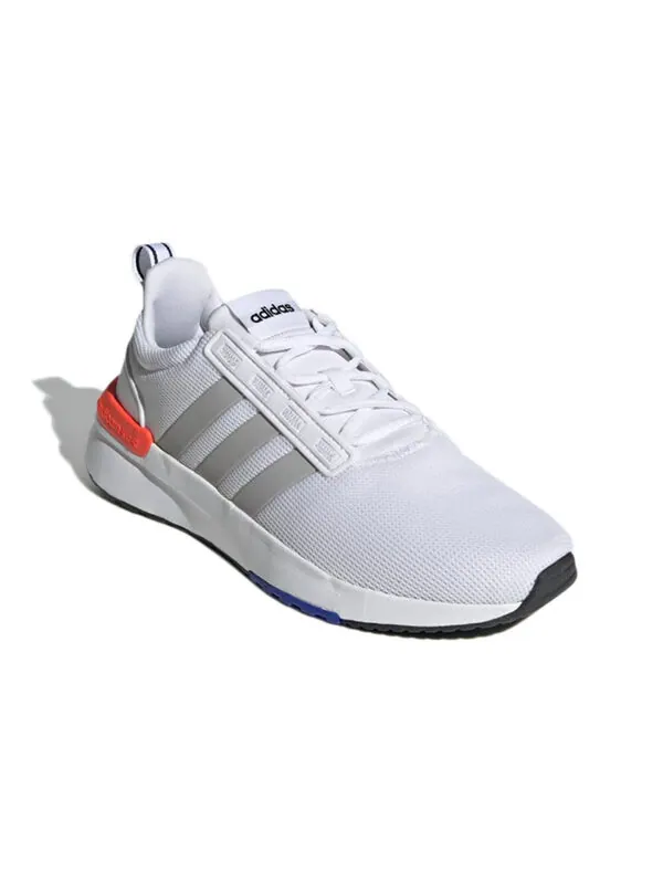 Кроссовки racer tr21 'white solar red' Adidas — изображение 3 из 4, белый/серый