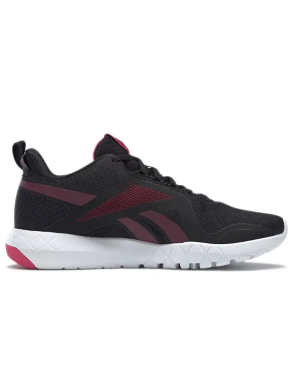 Кроссовки flexagon force 3 'black maroon' Reebok — изображение 2 из 4, черный//розовый