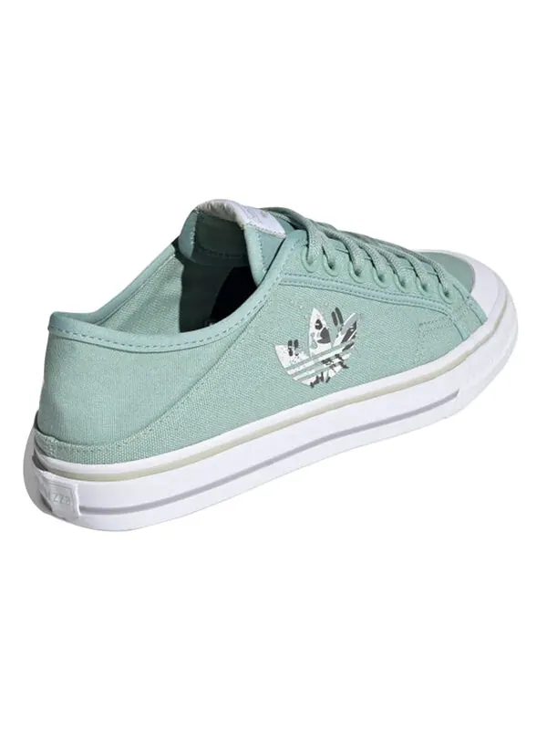 Кроссовки оригинальные nizza lo shoes Adidas — изображение 4 из 4, зеленый