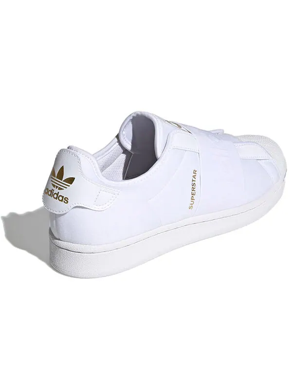 Кроссовки суперзвезда слипоны Adidas — изображение 4 из 4, белый