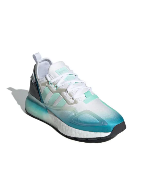 Кроссовки zx 2k boost Adidas — изображение 3 из 4, белый/зеленый