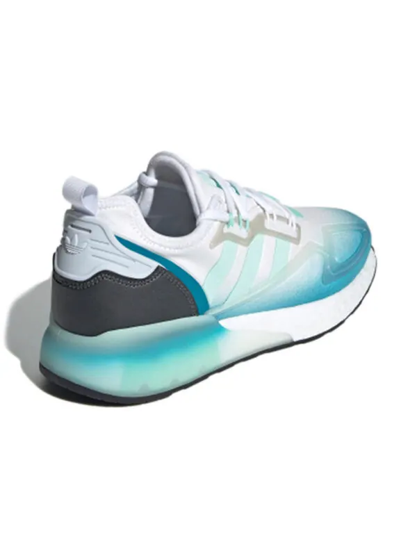 Кроссовки zx 2k boost Adidas — изображение 4 из 4, белый/зеленый