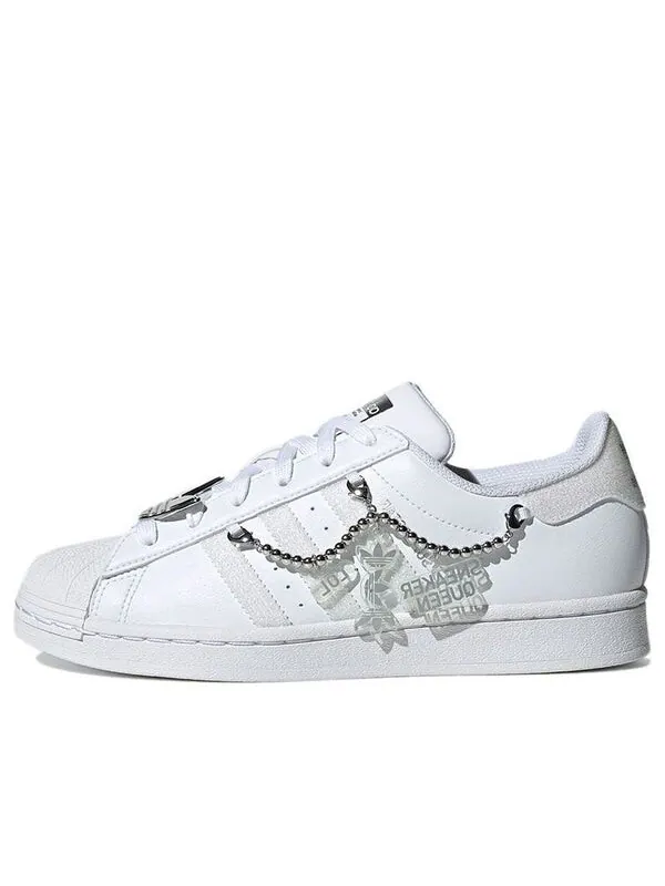 Кроссовки originals superstar for white/silver/grey Adidas — изображение 1 из 4, белый/серый