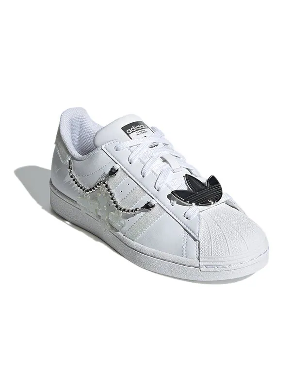 Кроссовки originals superstar for white/silver/grey Adidas — изображение 3 из 4, белый/серый