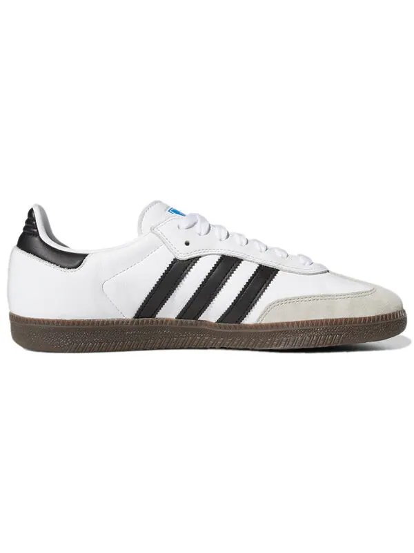 Кроссовки samba adv Adidas — изображение 2 из 4, белый/черный