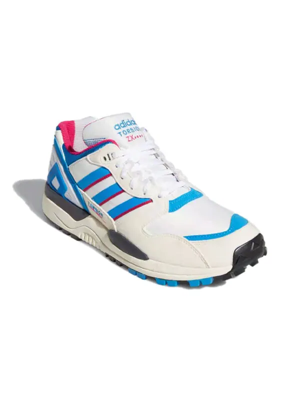 Кроссовки zx 0000 evolution Adidas — изображение 3 из 4, белый/синий//красный