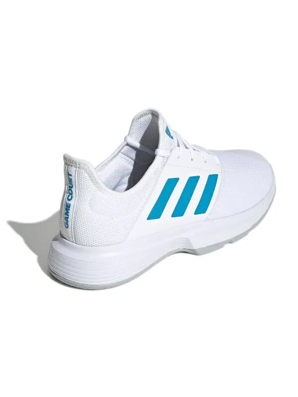 Кроссовки gamecourt Adidas — изображение 4 из 4, белый/голубой/серый