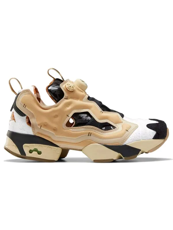 Кроссовки kung fu panda x instapump fury 'po' Reebok — изображение 2 из 4, бежевый